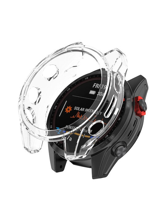 Plastic Case in Transparent color for Garmin Fenix 7s