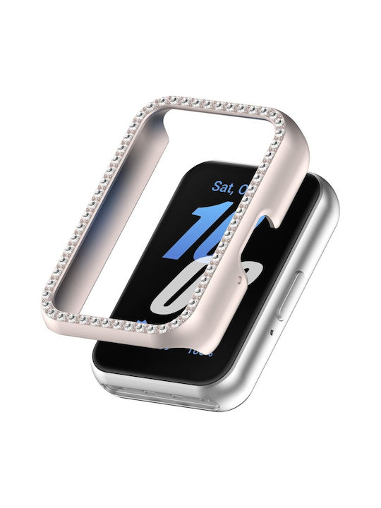 Plastic Case in Beige color for Samsung Galaxy Fit 3