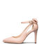 Leder Pumps Rosa