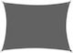 Rechteckig Netz / Schattiergewebe Gray mit PU-B...