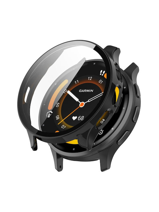 Carcasă de Plastic în culoarea Negru pentru Garmin Venu 3