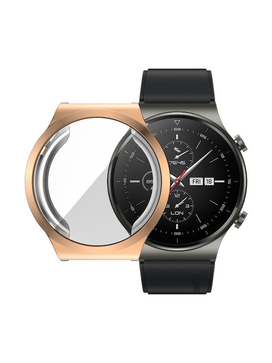 Carcasă de Plastic în culoarea Rose Gold pentru Huawei Watch GT 2 PRO