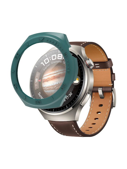 Carcasă de Silicon în culoarea Verde pentru Huawei Watch 4 Pro