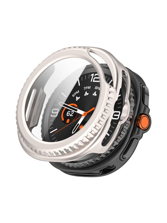Carcasă de Plastic în culoarea Bej pentru Samsung Galaxy Watch 8 Classic 46mm