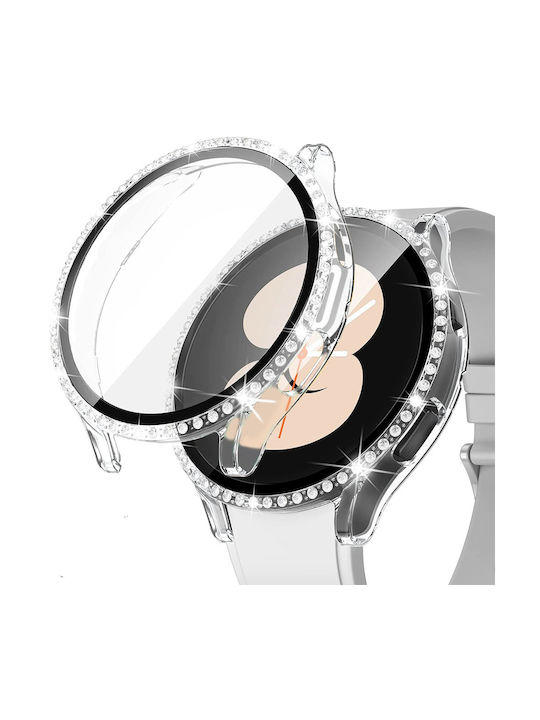 Пластмасов Калъф в Прозрачен цвят за Samsung Galaxy Watch 6 44mm