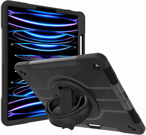 Hybrid Soft Tpu Flip Cover Μαύρη (Apple iPad Air 10.9 2022)