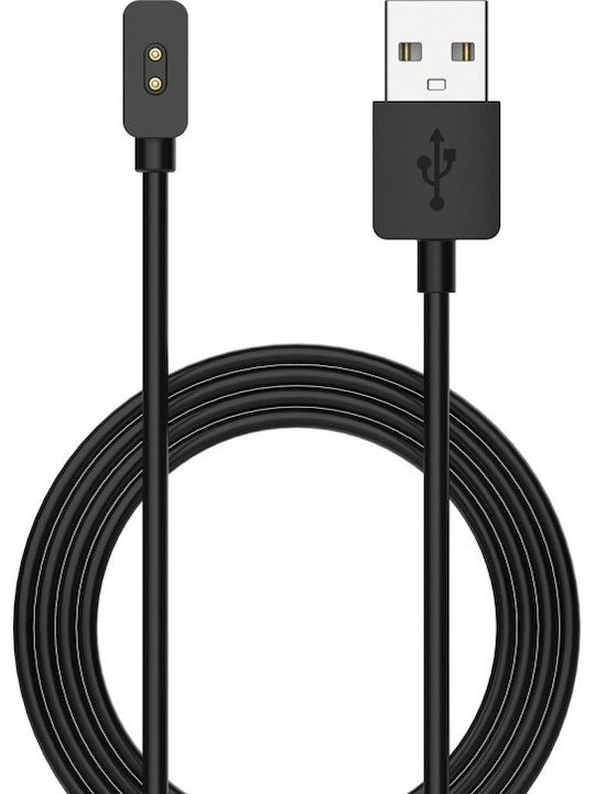 Καλώδιο Φόρτισης Usb Φορτιστής για Xiaomi Mi Band 8 Μαύρος