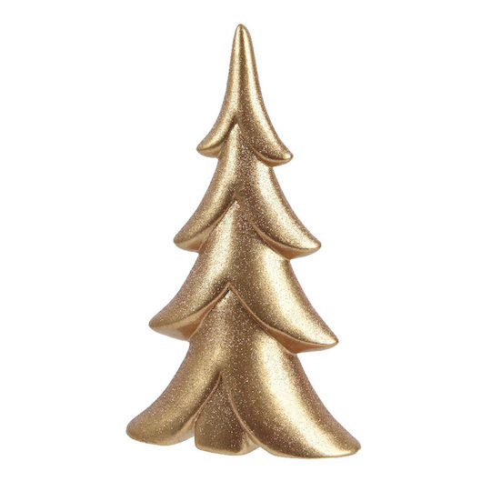 Weihnachtsdekoration Baum 30cm Gold Tisch