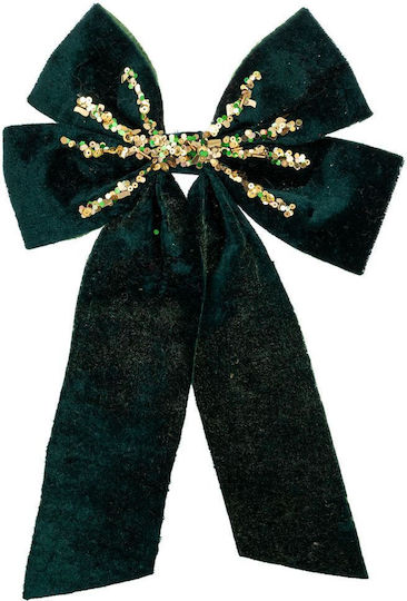 Iliadis Velvet Bow Cypress 20x30cm Iliadis Set of 6 Pieces Fabric Velvet Cypress Iliadis Il_