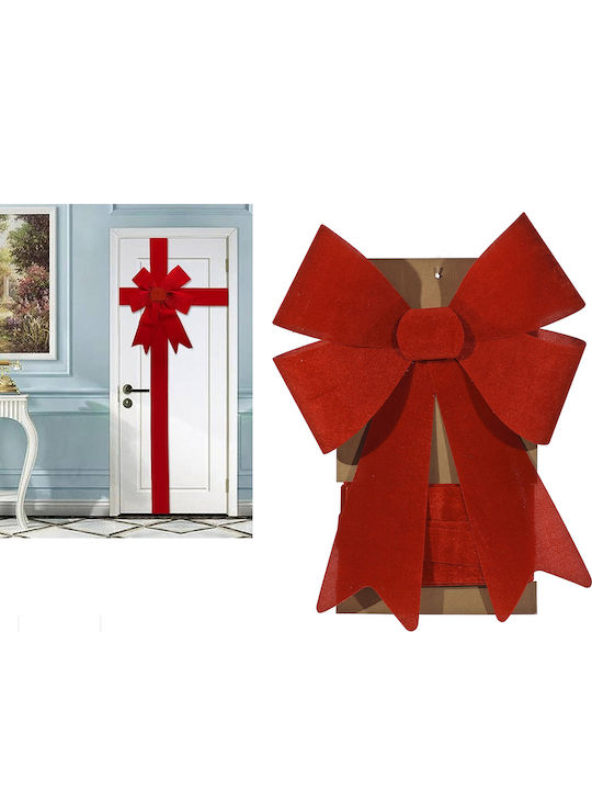ArteLibre Christmas Figure Bow Red Height 66cm