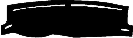Race Axion Car Dashboard Cover without Emblem for Volkswagen T-Roc Black Colour