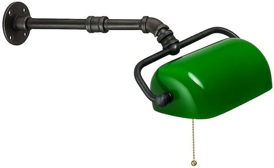 Classic Wall Lamp Green 26x50x20cm