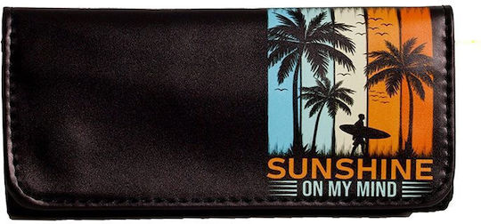 Tfar Lederne Tabaktasche in mit magnetischem Verschluss Sunshine