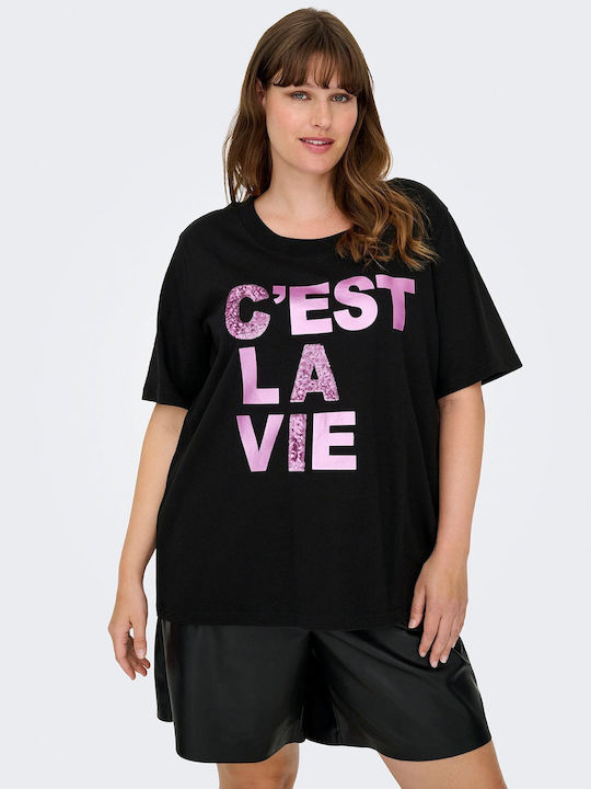 Γυναικείο T-shirt Μαύρο