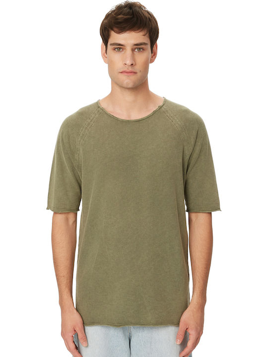 Dirty Laundry T-shirt Vintage Khaki