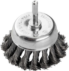 Graphite Συρματόβουρτσα Δραπάνου Πλεξούδα 75mm 57t414 Graphite Συρματόβουρτσα Δραπάνου Πλεξούδα 75mm 57t414