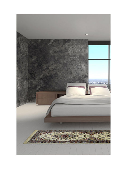 Sprintzio Rug Rectangular Wool Beige-Red