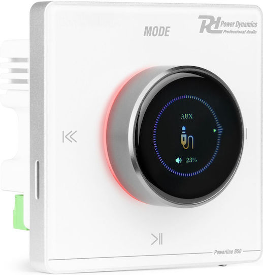 Power Dynamics B50w Вградим Усилвател Touch 2 X 25w Bluetooth Aux Usb Sd Mp3 952.467