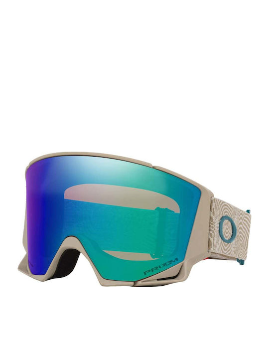 Oakley Snow Mască de Schi și Snowboard pentru Adulți Multicoloră cu Lentilă Multicoloră