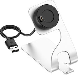 Tragbare Ladegerät Für Garmin-Uhren Silber