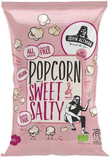John Altman Βιολογικό Popcorn Sweet & Salty Χωρίς Γλουτένη 32g 18129