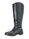 Leather Women's Boots Black