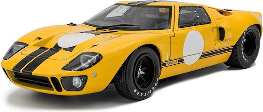 1/18 Ford Usa Gt40 Mk.i 1968 Yellow W Black Stripes