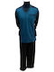 Lanotte Men's Winter Pajamas Set Stone-black