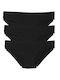 Γυναικεία Slip 3Pack Μαύρο