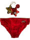 Damen Slip Red
