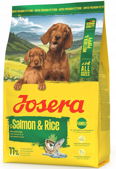 Josera 3кг Суха Храна за Кучета с Сьомга и Ориз
