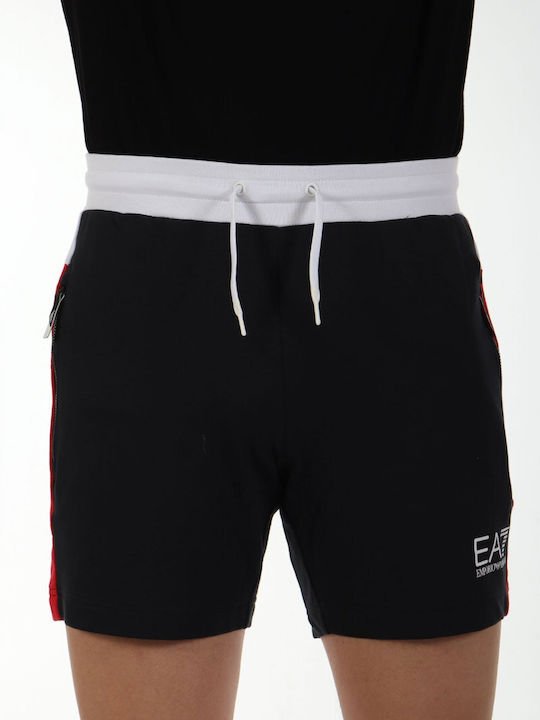 Men's Athletic Shorts Blue-red-white