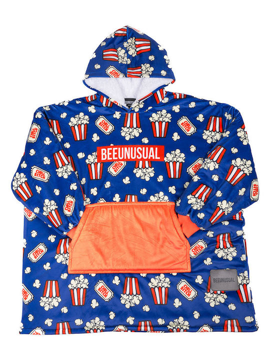 Bee. Unusual. Chill Bitch Beach Poncho Blue
