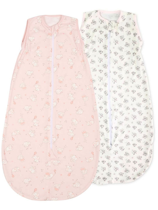Kidizi Sommer Baby Schlafsack Rosa