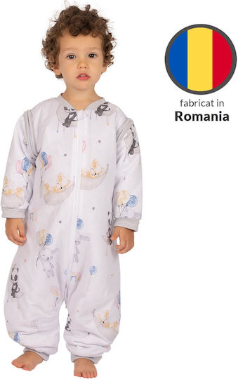 Kidizi Frühlingshaft Schlafsack 1 Tog Weiß