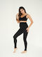 Winter Maternity Leggings Black