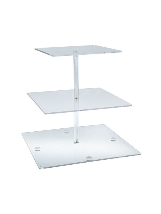 Iliadis Transparent Dessert Tower Stand Iliadis Transparent Dessert Tower Stand