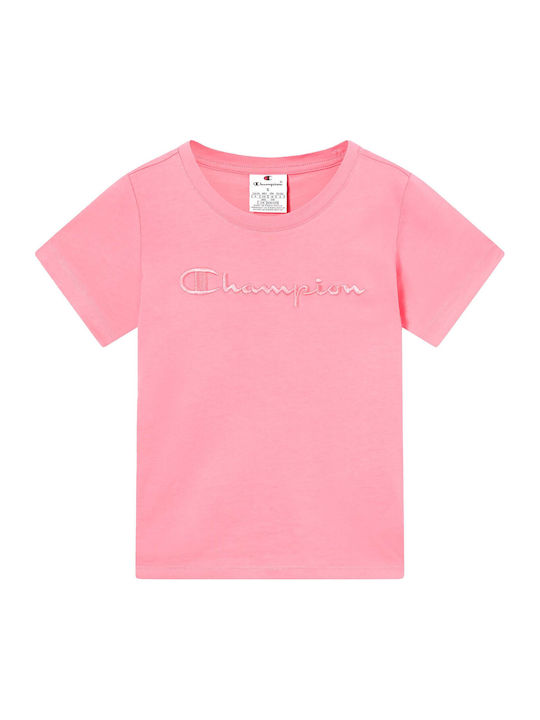 Champion Kinder-T-Shirt Rosa