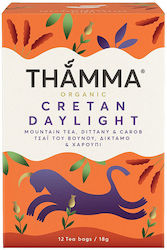 Thamma Organic Τσάι του Βουνού Βιολογικό Προϊόν Cretan Daylight 10 Φακελάκια 12gr