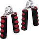 Umbro Crush Grippers 2pcs Red with Resistance up to 15kg