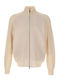 Men's Knitted Cardigan White