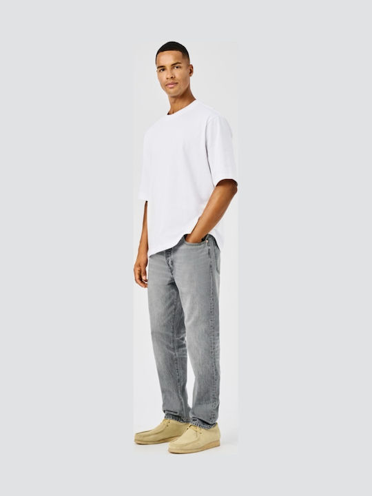 Herren Jeanshose mit Loose Passform Gray