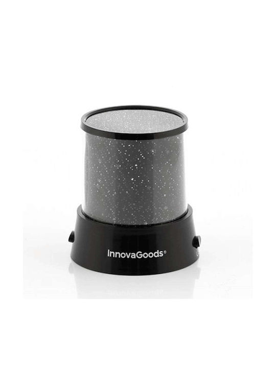 InnovaGoods LED Детска Лампа Проектор Черен 12x11см