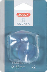 Zolux Aquarium Spare Parts Suction Cup 2pcs 35mm