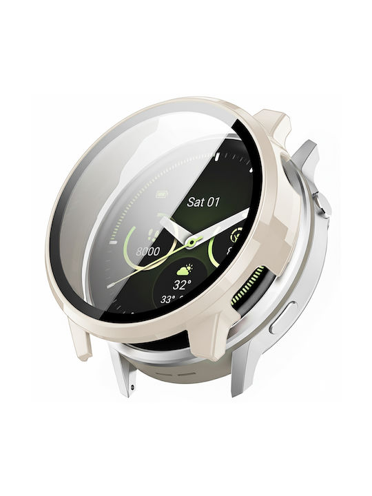 Techsuit Defense360 Pro + Screen Protector Garmin Venu 4 45mm Beige