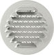 Vent Louver 20x20cm Round