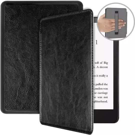Strado Flip Cover Μαύρη (Kindle Paperwhite 5)