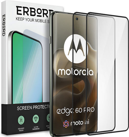 Erbord 3D Tempered Glass (Motorola Edge 60 Pro)