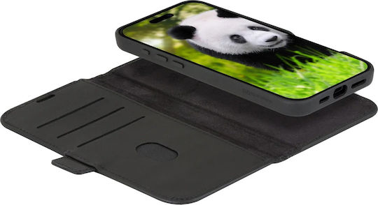 dbramante1928 Back Cover Piele Negru (iPhone 16 Pro Max)