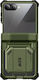 I-blason Case Galaxy Z Flip 7 Armorbox Model Tempered Glass Belt Clip Dark Green
